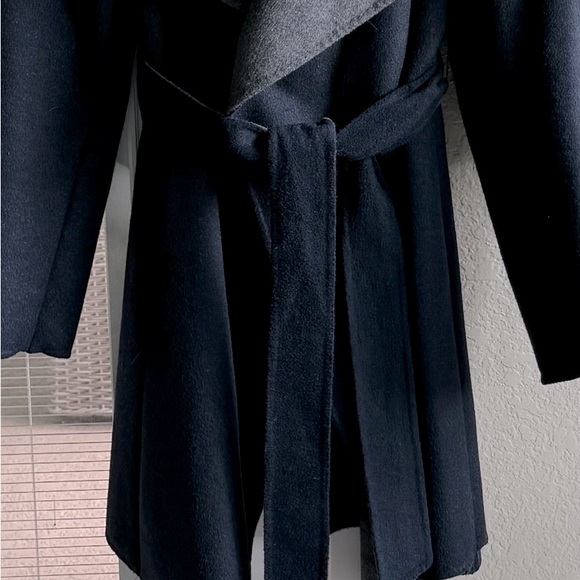 *NEW* - MICHAEL KORS WOMEN’S BLACK BELTED COAT - Picture 6 of 11